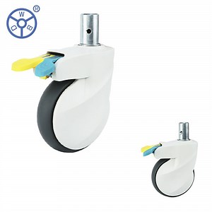 [Hot Item] Wbd Hot Sale 5 Inch Medical Hospital Bed Locking Caster Wheel with Lock