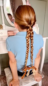 308K views · 19K reactions | Autumn Hairstyles Part 14 李李 This took 5 minutes, so great for busy school run mornings  Our topsy tail double braid 李 Let us know if you try it 李李 #fallhair#schoolhair#girlshair#hairstyle#quickhairstyletutorial#girlshair#schoolhairstyles#hairstylesforgirls#hairtutorial#schoolhair#hairtutorial#hairideas#hairstyles#girlmum#mum#schoolrun#girlshair#kidshairstyle | Mrsverylucky | Facebook