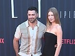 Jesse Metcalfe and Helene Immel get close on red carpet for Ripley premiere