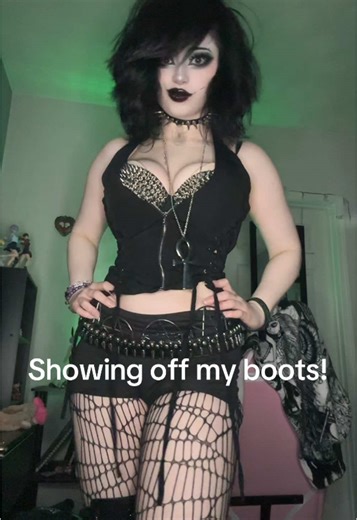 Showcasing Unique Gothic Boots