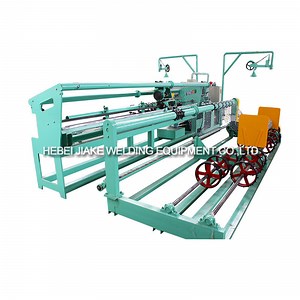[Hot Item] Full Automatic Chain Link Fence Machine with Double Wire Input