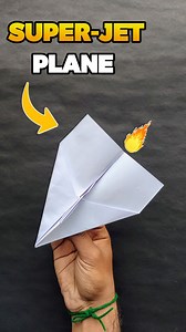 How to make a New fastest JET paper plane , homemade origami fastest flying paper airplane , #shorts | Mr. Mehul Creation