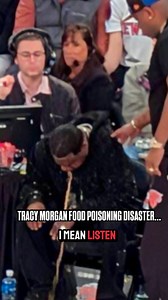 Oh Tracy Morgan we feel for ya! 🤮 A food poisoning incident Monday night at MSG in-front of the entire arena! 🏀 We all have been there once or twice. | Virgin Radio Calgary
