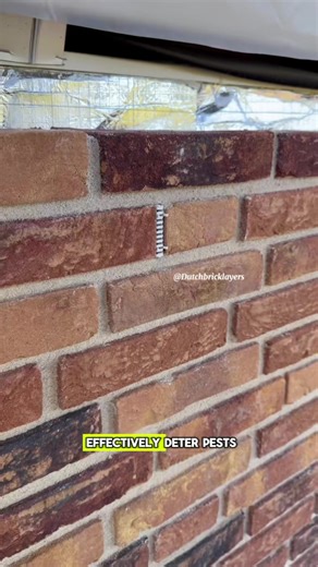 Brick grille #mason #bricklayer #brick | Dutchbricklayers
