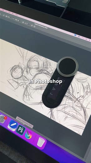 #HuionProductFeature Switch shourtcut setting between Apps automatically🎨💨 📌Gear: #KeydialRemote 📌Product link: https://bit.ly/3IwmaJ7 #huion #huiontablet #teamhuion #digitalart | Huion