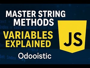 JavaScript String Methods & Variables Explained Simply 💡