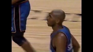 Jerry Stackhouse Dunks On Scottie Pippen | Detroit Pistons Nation