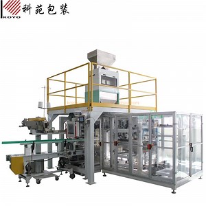 [Hot Item] MKP Fertilizers 10-25-50kg Weighing and Filling Machine Used for Open Mouth PP Woven Bag with Automatic Palletizing Robot