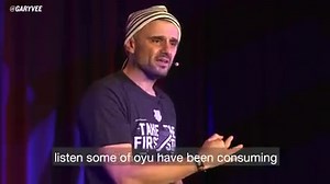 9.4M views · 29 reactions | One of my best keynotes ever ... cut into 5 minutes of fucking  ... Please let this video help you put things into perspective .. Or if not you someone you know - xoxo | Gary Vaynerchuk | Facebook