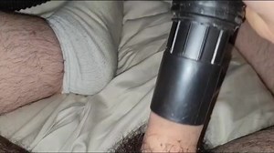 Vacuuming my cock and balls with a shop vac! (Part 2)