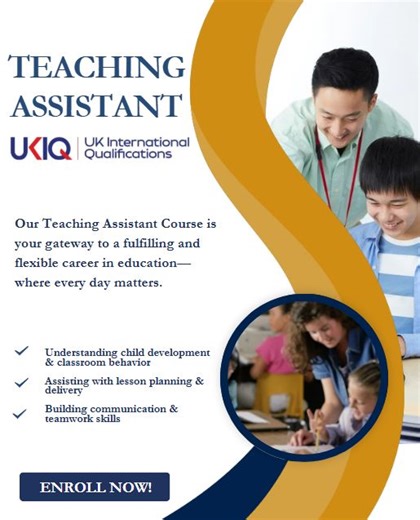 🚀 Start Today – Step Into the Classroom with Confidence Don’t wait to start making a difference. Take the first step toward a rewarding career that inspires growth—for students and for you. 🔹 16 Weeks - International Diploma in Teaching Assistant ⏰ Friday: 2:00-5:00PM or 5:00PM-8:00PM ‼️ Special Offer: Enroll now and pay in installments!‼️ 📞 For inquiries or registration, WhatsApp us at: 📱 37977110 | 37780333 | 33387658 📍 Location: Office 55, Building 962 Road 1812, Hoora 318 View our cours