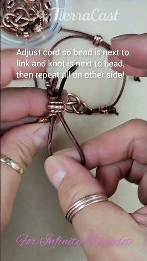 Quick & Easy: For Infinity Bracelet Jewelry Making Demo