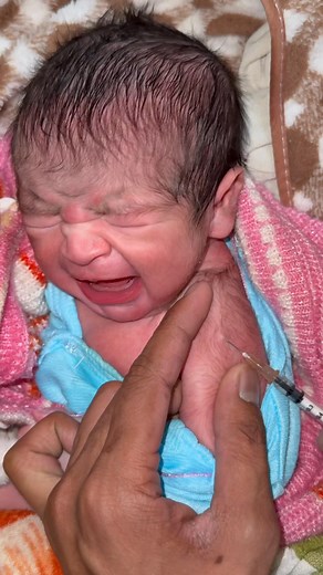 Bcg vaccine after birth 🤗💝🤩 | Rekha Rekhu