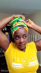 Afro Swag Head Wrap Tip #ForYouHelenDoohan | Fay Nelson