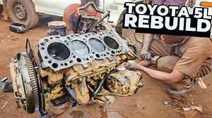 Complete Toyota 3L/5L Engine Rebuild | The Garage Ke