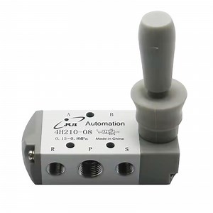 [Hot Item] Two-Position Five-Way 1/4" PT Hand Lever Operated Control Pneumatic Manual Valve 4h210-08