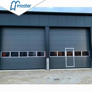 [Hot Item] Automatic Industrial Vertical Lift Sectional Overhead Door for Logistic Warehouse/Factory