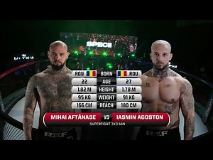Meci RXF42: #IasminAgoston vs #MihaiAftănase 🥊 #LasVegas.ro
