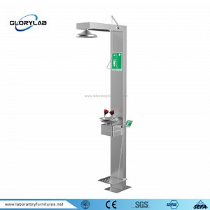 [Hot Item] Cable Heating Emergency Shower and Eye Wash (JH-EW008)