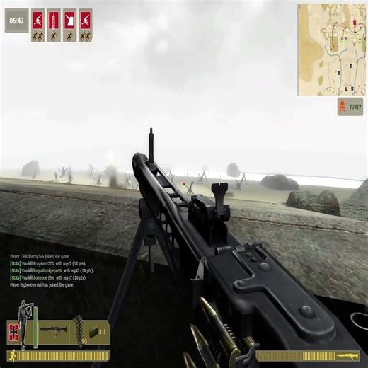 MG-42 SLAUGHTER ON DAY OF DEFEAT SOURCE #ww2 #gameplay #shorts