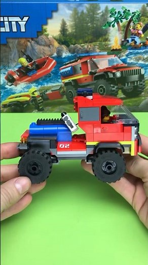 LEGO City #60412 moc FOREST FIRE TRUCK 🌳🌳🔥 Built with the wrong instructions 😅🤣
