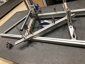 My frame building jig