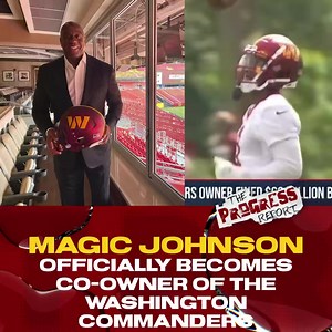 37K views · 2.9K reactions | #MagicJohnson adds to his extensive business portfolio as he officially becomes the co-owner of the Washington Commanders #TPRMediaGroup #TheProgressReport | The Progress Report | Facebook