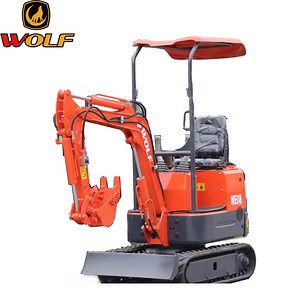 [Hot Item] Small Digger 0.8t Xn08 Mini Excavator with Roof