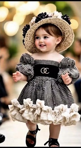 Cutest Little Girl Fashion Walk Ever | Baby Model Moments 💖