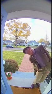 "Elderly Man Hurls Cash at Mailman After Newspaper Mishap (Peephole Cam)"