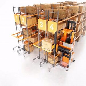 High bay racking with very narrow aisles is one of the most effective...