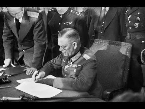 German Surrender Ceremony Berlin w/GFM Keitel