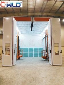 [Hot Item] Wld Heavy Duty Roof Open Spray Booth Paint Booth Roof Opening Paint Oven Painting Booth/Room/Chamber/Oven Spraying Baking Booth/Oven/Room CE