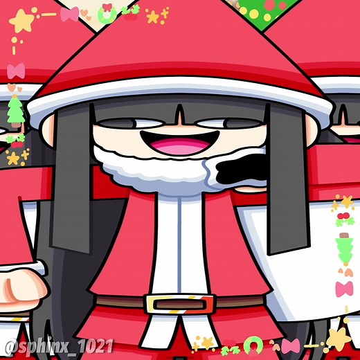 クリスマスを祝うオリキャラのイラスト集