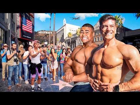 WE SCARED THE CITY OF STARS! HOLLYWOOD AND THE WALK OF FAME!
