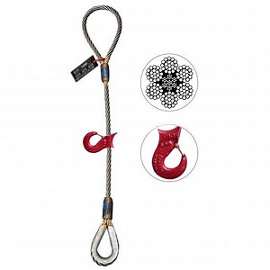 [Hot Item] Wire Rope Slings-Eye Sliding Choker with Thimble