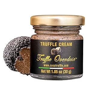 CASA TRUFFLE Black Truffle Overdose – Premium Black Truffle Paste – Gourmet Truffle Sauce for Fine Dining – Exquisite Aroma and Flavor – Gourmet Food Truffle Reduction – 30g Glass Jar