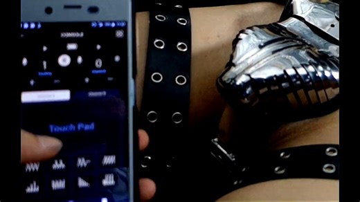 RT @Rewijp: The locked sub was given E-STIM play as a master's toy.. He had sinking into a horny feeling...