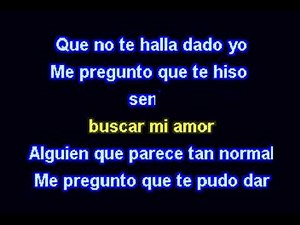 RAULIN RODRIGUEZ A DONDE IRE SIN TI KARAOKE