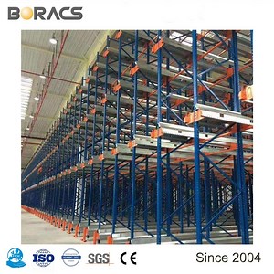 [Hot Item] Exported H45m High Automatic Radio Shuttle and Mover Pallet Racking System