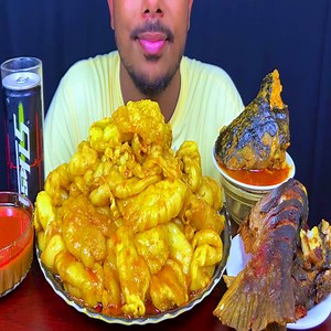 308K views · 7.5K reactions | Eating Spicy Mutton Fat Curry,Pangas Fish Head Curry,Fish Fry With Rice || Asmr Mukbang Show | Eat with RUMON | Facebook