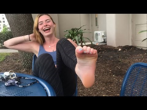 College Girl Lets Me Do a Smell Check!