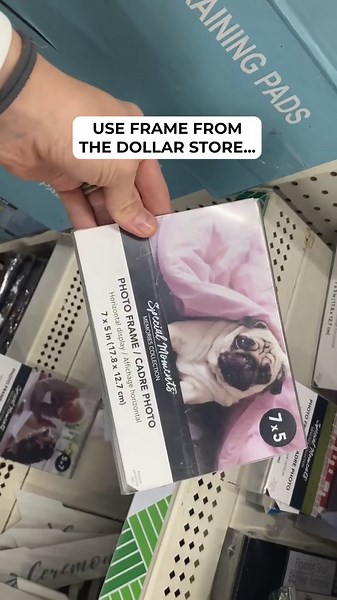 Use Dollar Store frames for your kitchen!