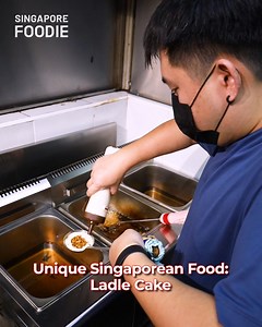 67K views · 423 reactions | Unique Singaporean food 'Ladle Cake' turnip cake  | Singapore Foodie | Facebook