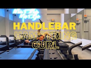 How to Perform a Handlebar Hamstring Curl in a Bridge Position on the Xformer Pilates Machine