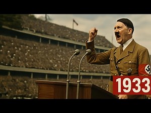 Adolf Hitler Speech 1933 [Color]