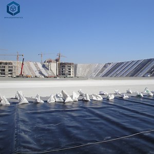 [Hot Item] 60mil Black Smooth HDPE Geomembrane Liner for Mining Tailing Project in Indonesia