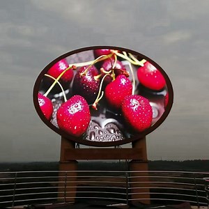 [Hot Item] P1full -Color Indoor Outdoor Round TV Screen Display Round LED Display