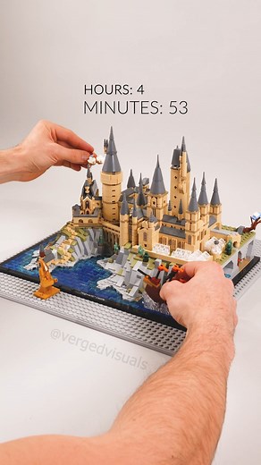 Hogwarts castle #lego | Verged Visuals