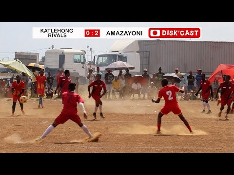 KATLEHONG RIVALS vs AMAZAYONI 1ST HALF VIDEO | KASI YOUTH CUP MZANSI FOOTBAL DEVELOPMENT | DISKCAST